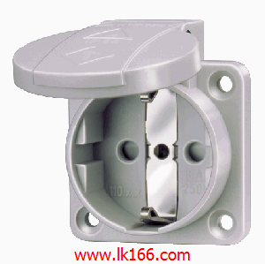 Mennekes Panel mounted receptacle SCHUKO 11060