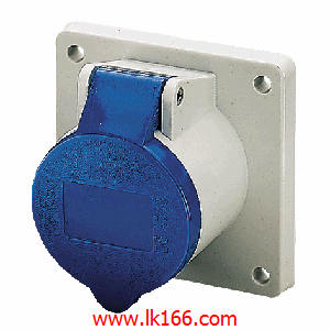 Mennekes Panel mounted receptacle 1398