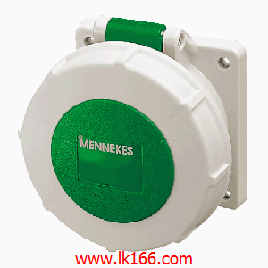 Mennekes Panel mounted receptacle with TwinCONTACT 1816