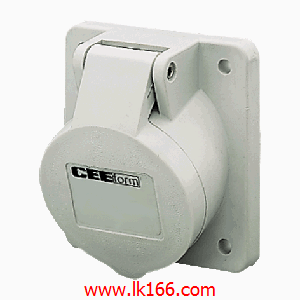 Mennekes Panel mounted receptacle 2841