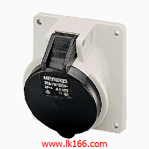 Mennekes Panel mounted receptacle 3011