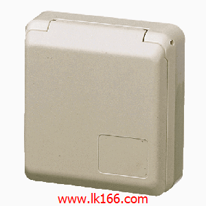 Mennekes Cepex panel mounted receptacle 4116