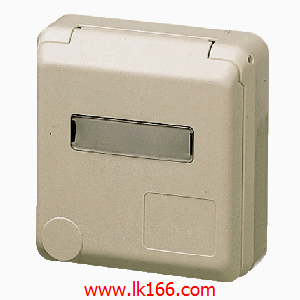 Mennekes Cepex panel mounted receptacle 4143