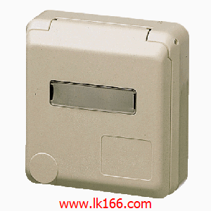 Mennekes Cepex panel mounted receptacle 4145