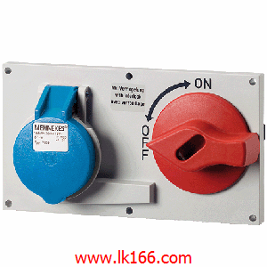 Mennekes Panel mounted receptacle 7513