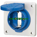 MennekesPanel mounted receptacle SCHUKO 11011F