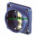 MennekesPanel mounted receptacle SCHUKO 11511