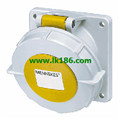 MennekesPanel mounted receptacle with TwinCONTACT 1158