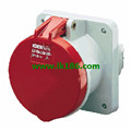 MennekesPanel mounted receptacle1252A