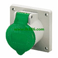 MennekesPanel mounted receptacle1392