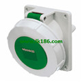 MennekesPanel mounted receptacle1482