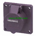 MennekesPanel mounted receptacle1594