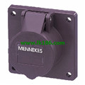MennekesPanel mounted receptacle1693