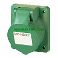 MennekesPanel mounted receptacle2860