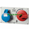 MennekesPanel mounted receptacle7503