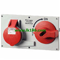 MennekesPanel mounted receptacle7514