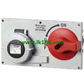 MennekesPanel mounted receptacle7535