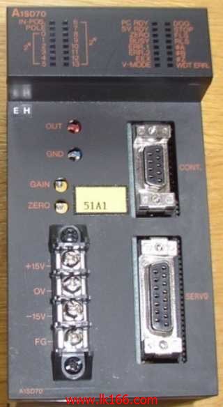 MITSUBISHI Voltage output positioning control module A1SD70