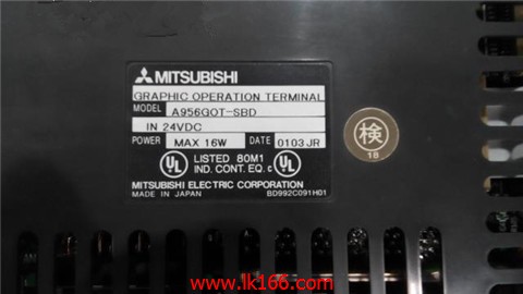 MITSUBISHI 6 inch man machine interface A956GOT-SBD