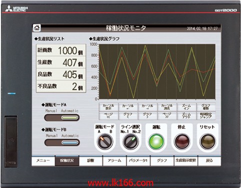 MITSUBISHI 12.1 Inch Touch Screen GT2512-STBA-GF