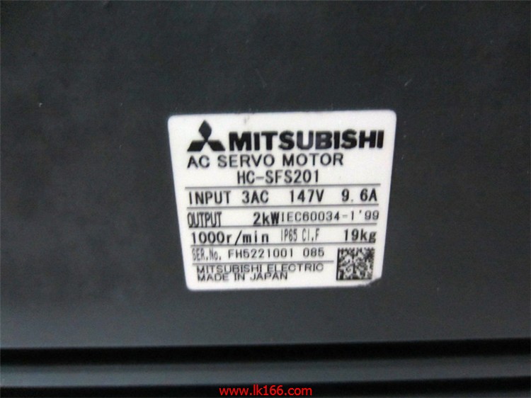 MITSUBISHI Medium inertia power motor HC-SFS201