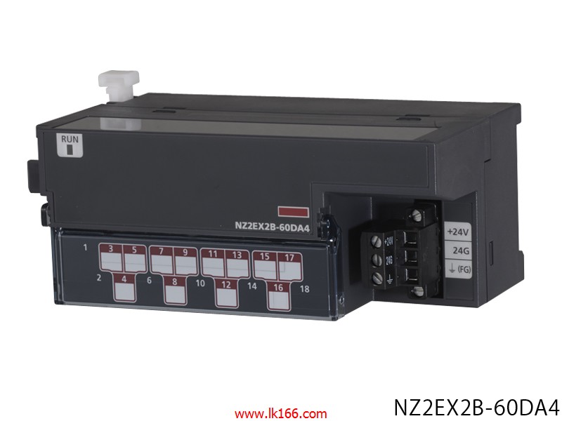 MITSUBISHI Extended analog output module for modular remote module NZ2EX2B-60DA4