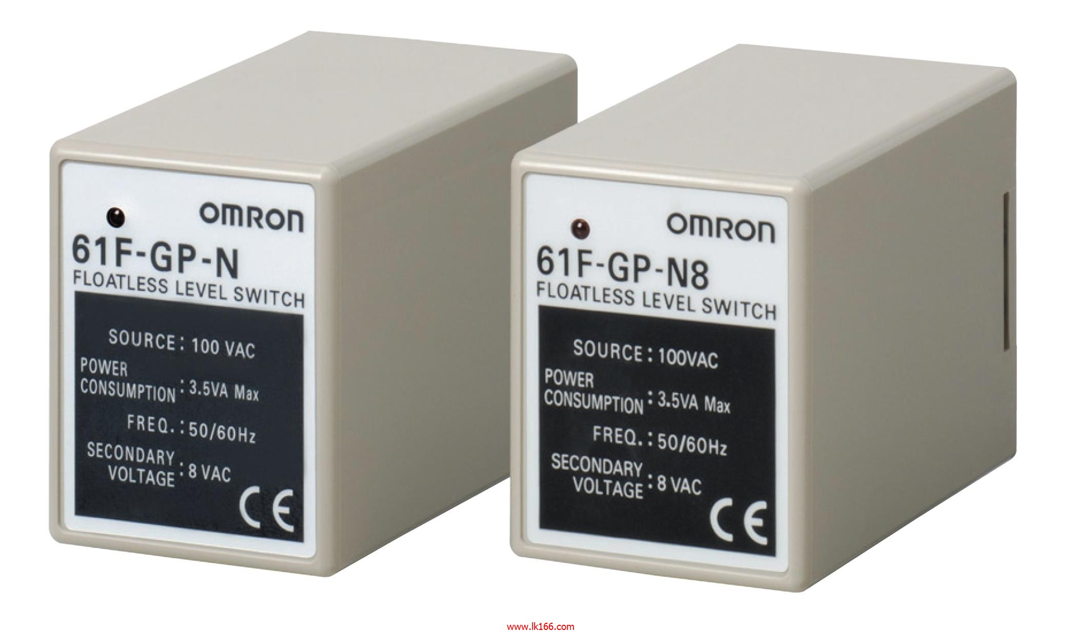 OMRON Floatless Level Switch (Compact, Plug-in Type) 61F-GP-N