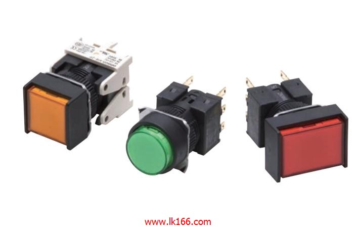 OMRON Pushbutton Switch A16-AGM-2P