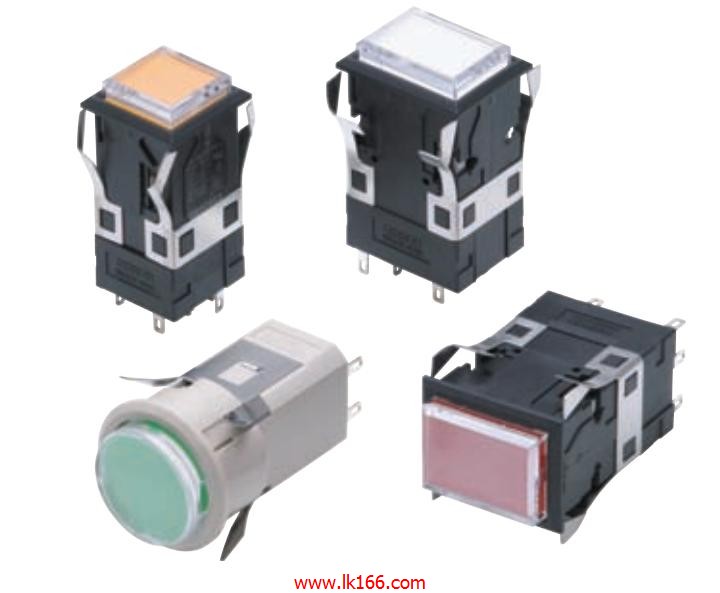 OMRON Lighted Pushbutton Switch A3PJ-90A12-12EW