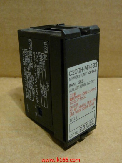 OMRON RAM Memory Cassette C200H-MR433