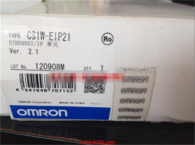 OMRON EtherNet/IP Unit CS1W-EIP21
