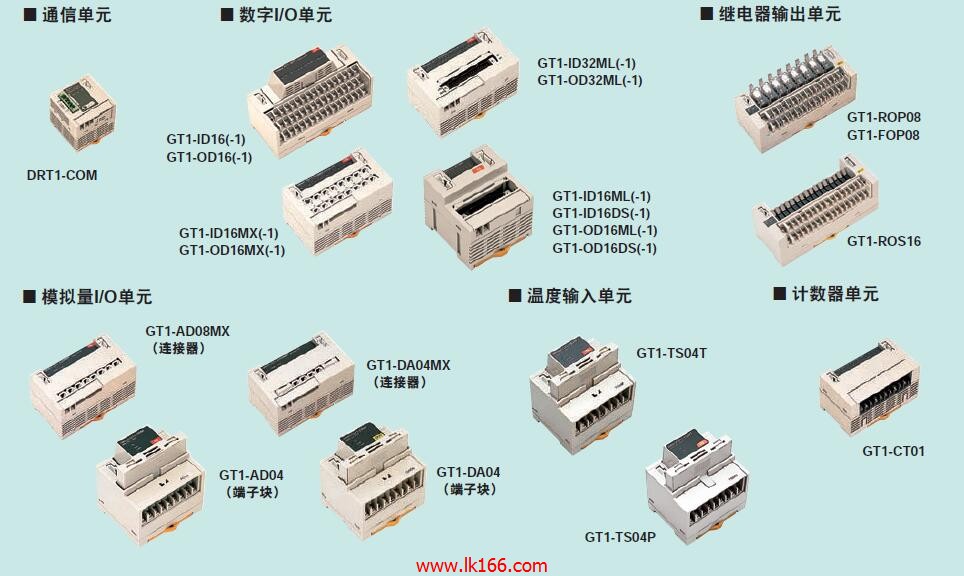 OMRON Relay Output Units GT1-FOP08