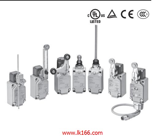 OMRON Two-circuit Limit Switch/Long-life Two-circuit Limit Switch WLCA2-LES-N