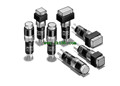 OMRON Round with 8 light button switchA3DA-90A1-00EY