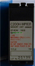 OMRON EEPROM Memory Cassette C200H-MP831