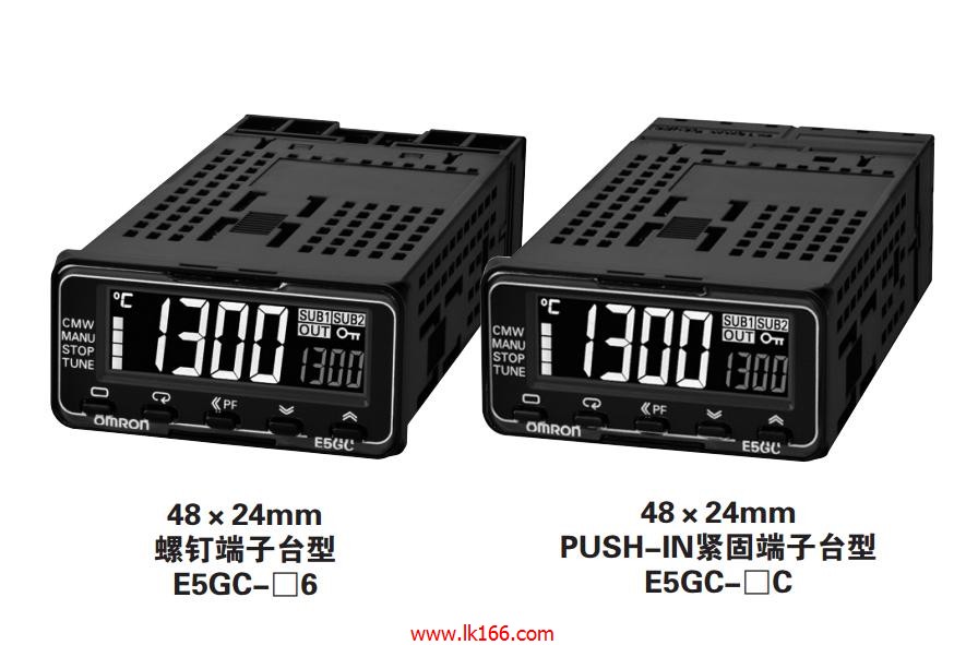 OMRON Digital temperature controller E5GC-QX1A6M-024