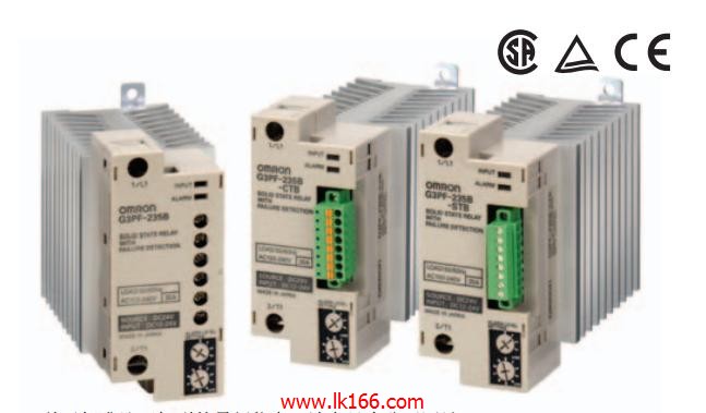 OMRON Solid State Relays with Built-in Current Transformer G3PF-525B