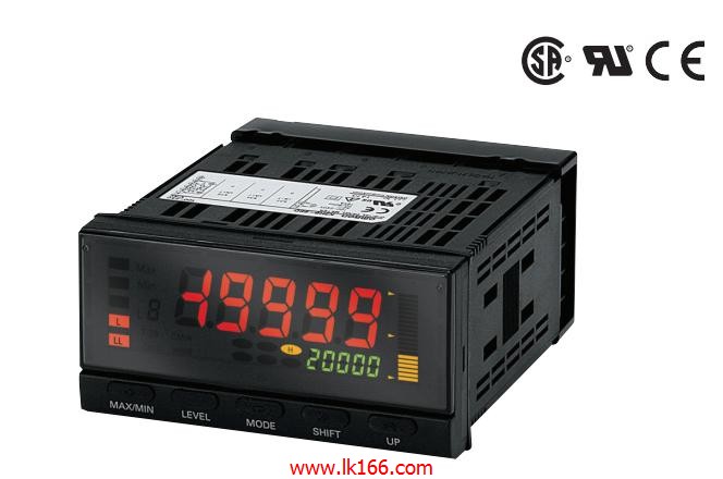 OMRON Voltage and current panel meter K3HB-XAD-A-DRT1 AC/DC24