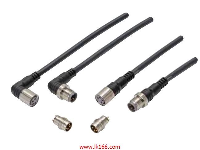 OMRON Round Water-resistant Connectors XS3P-M421-2